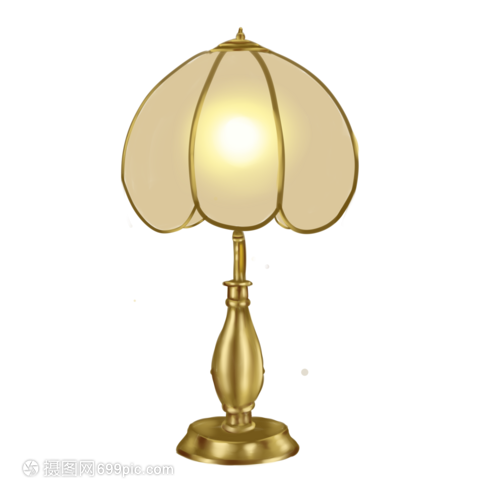 欧式复古台灯 时光中的优雅艺术