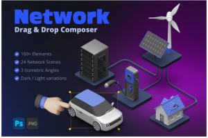 12种Apple Store与Google Play Store市场截图UI界面 Figma素材的数据处理与存储服务